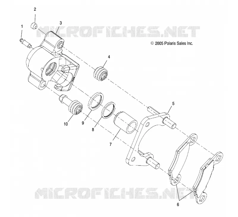 BRAKES, ETRIER DE FREIN ARRIERE