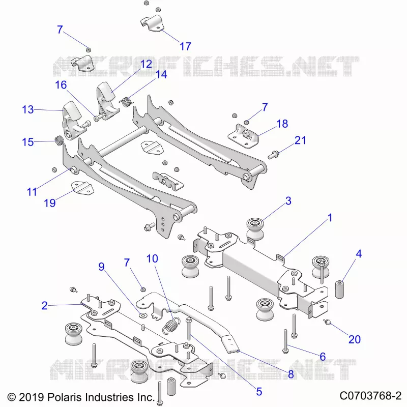 SIEGE MOUNTING, DRIVER