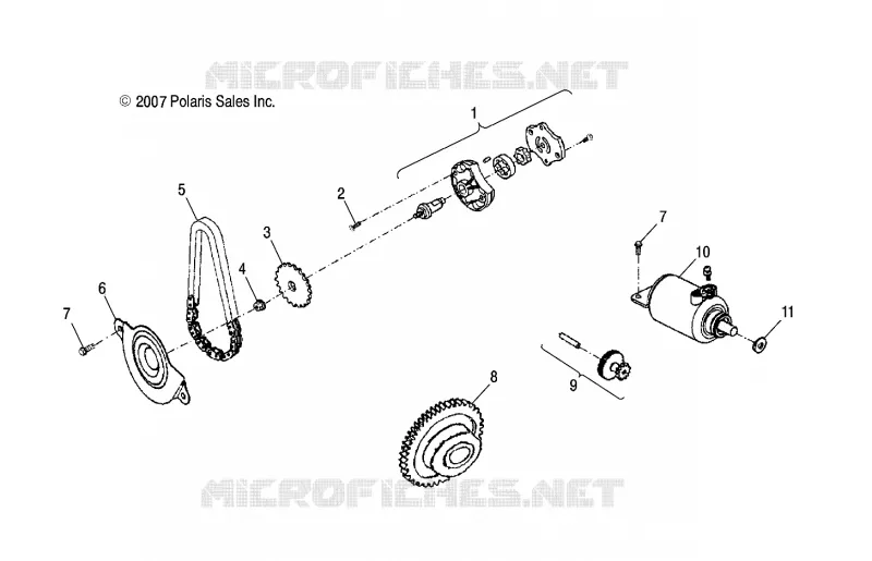 MOTEUR, GENERATOR/DEMARREUR