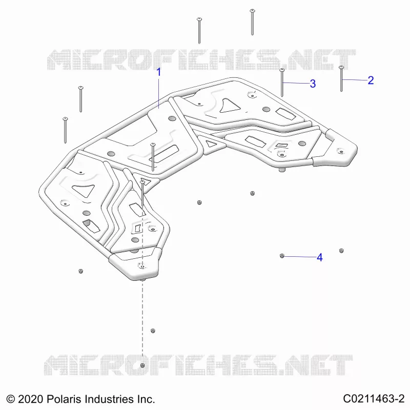 CARROSSERIE ARRIERE RACK
