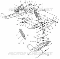 SUSPENSION AVANT AND SKI ULTRA SKS 0960578 AND EURO ULTRA SKS E960578 (4931683168B003)