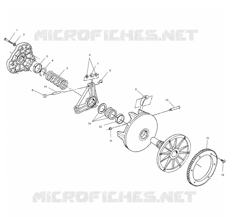 EMBRAYAGE DE TRANSMISSION