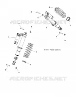 SUSPENSION AVANT SUPPORT AMORTISSEUR 