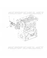MOTEUR, ADMISSION D'EAU FLANGE