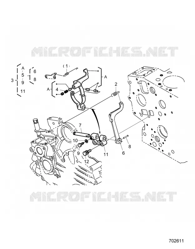 MOTEUR, FORK LEVER