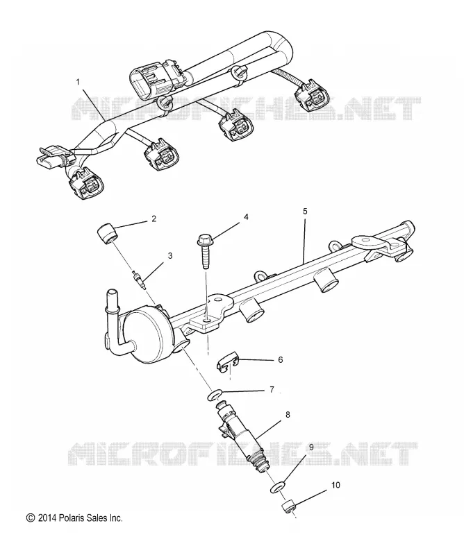 MOTEUR, INJECTEUR RAIL