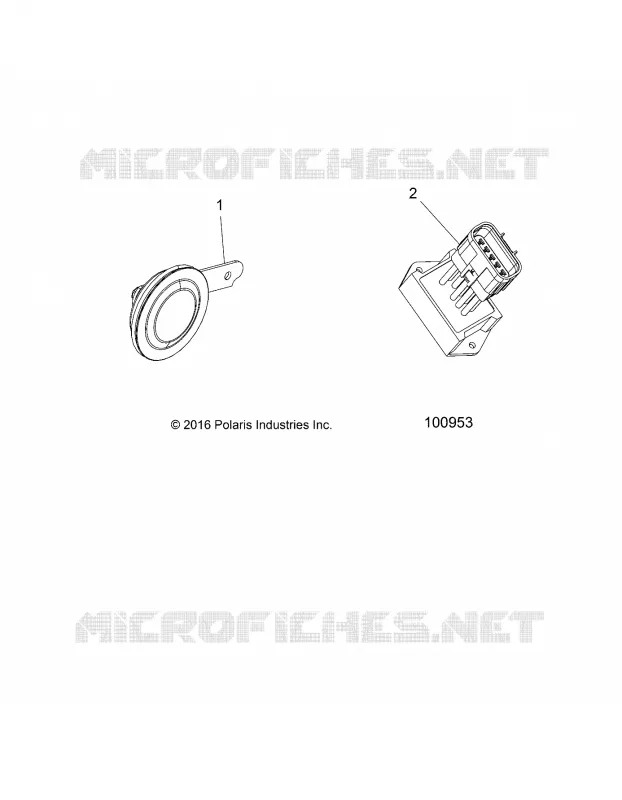 ELECTRICITE, HORN AND FLASH MODULE