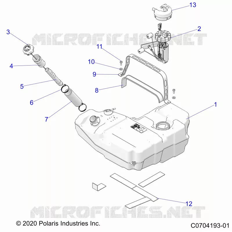 SYSTÃˆME D'ALIMENTATION, FUEL TANK