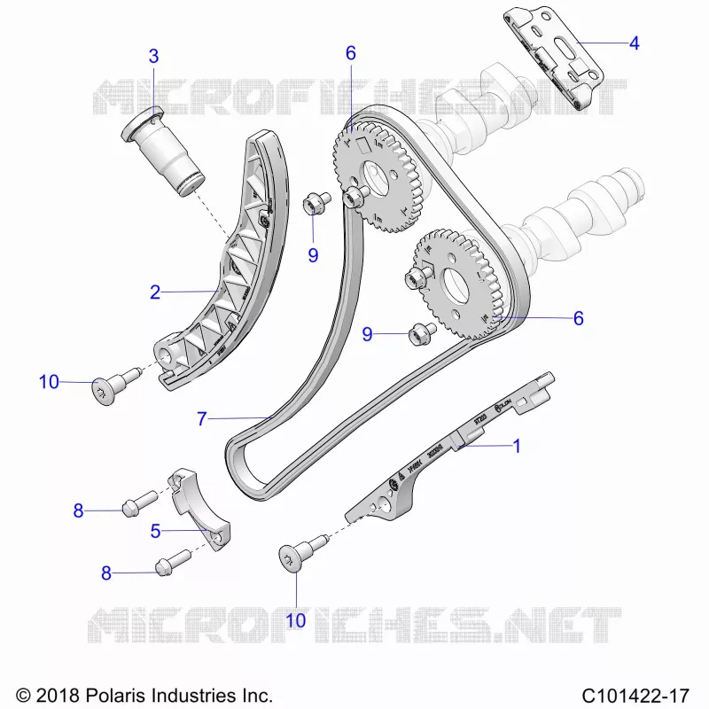 CHAINE DE DISTRIBUTION AND SPROCKET