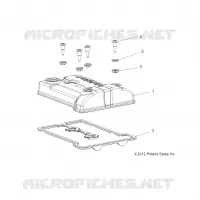 ENGINE, COUVERCLE SOUPAPE