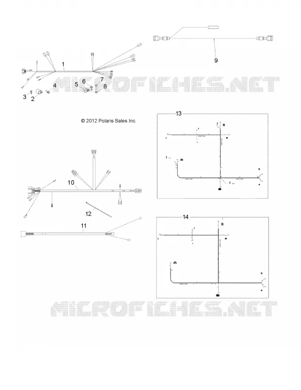 ELECTRICITE, WIRE HARNESSES 2