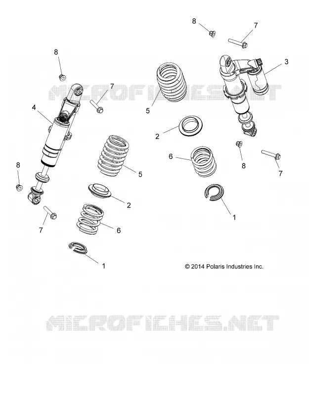SUSPENSION ARRIERE SHOCK