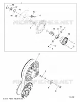 SYSTEME DE TRANSMISSION, SECONDARY CLUTCH