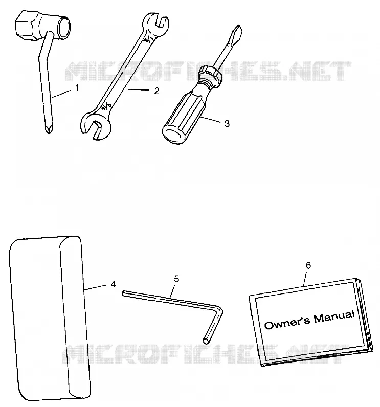 OUTILS SLTX B974590 and INTL. SLTX I974590 (4941214121B012)