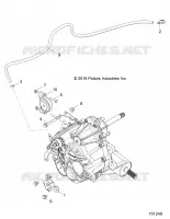 SYSTÈME DE TRANSMISSION, MAIN SUPPORT PONT- Z17VHA57A2/E57AU (701249)