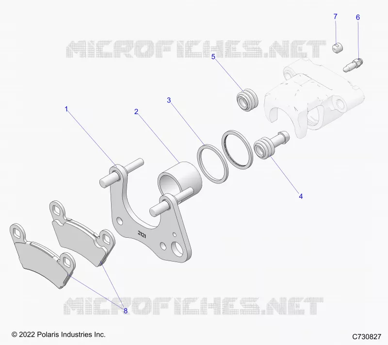 BRAKES, ETRIER DE FREIN AVANT