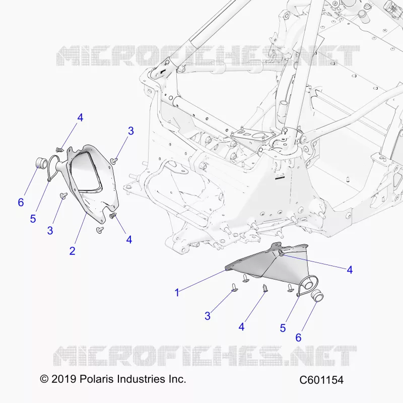 CHASSIS, TIE ROD BOOT ASM.