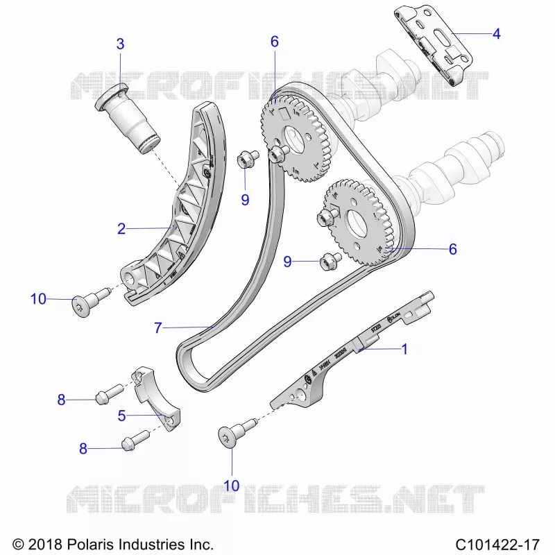 CHAINE DE DISTRIBUTION AND SPROCKET