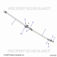 SYSTÃˆME DE TRANSMISSION, PROP SHAFT