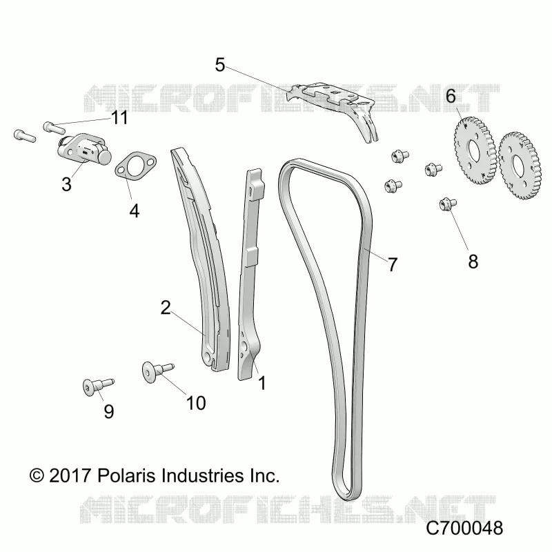 CHAINE DE DISTRIBUTION AND TENSIONER