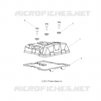 MOTEUR, COUVERCLE SOUPAPE