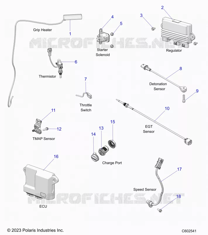ELECTRICITE, COMPONENTS