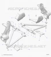 SUSPENSION, A-ARM AND SUPPORT MOUNTING