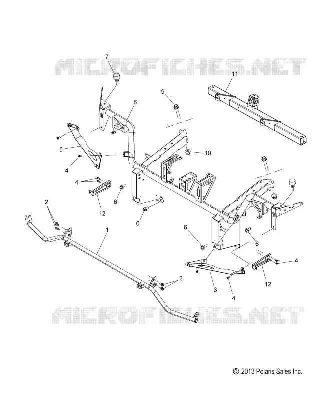 CHASSIS, FRONT CADRE ASM.