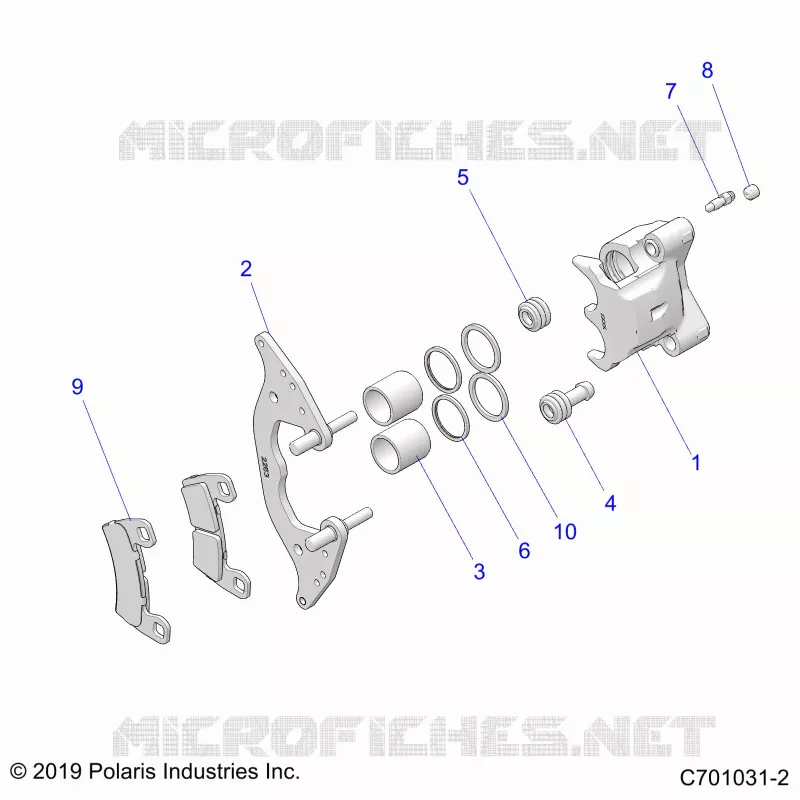 FREIN AVANT CALIPER