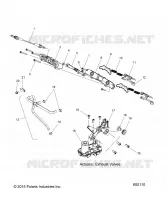 ENGINE, ECHAPPEMENT VALVE ASM.