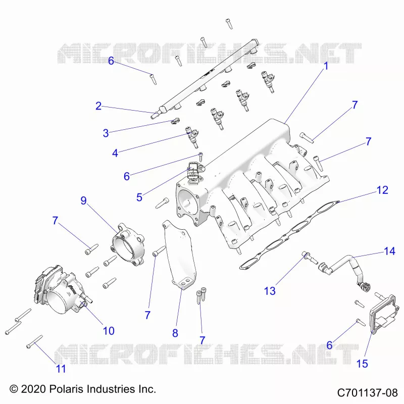 ADMISSION MANIFOLD, FUEL RAIL AND RELATED