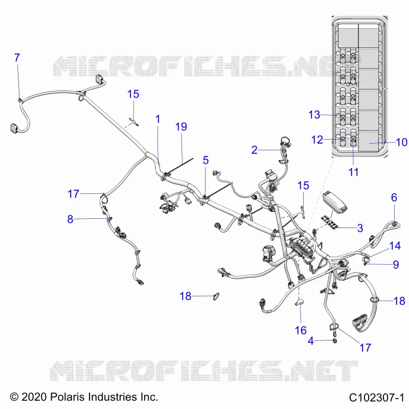 ELECTRICITE, MAIN WIRE HARNESS