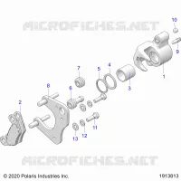 FREIN AVANT CALIPER