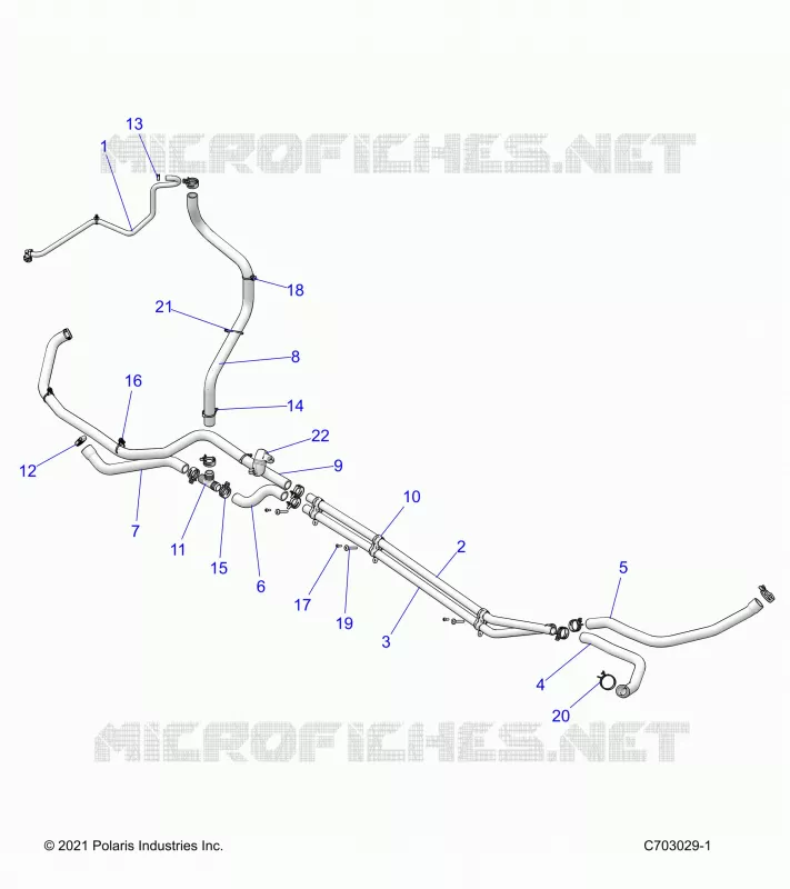 REFROIDISSEMENT ROUTING, ENGINE