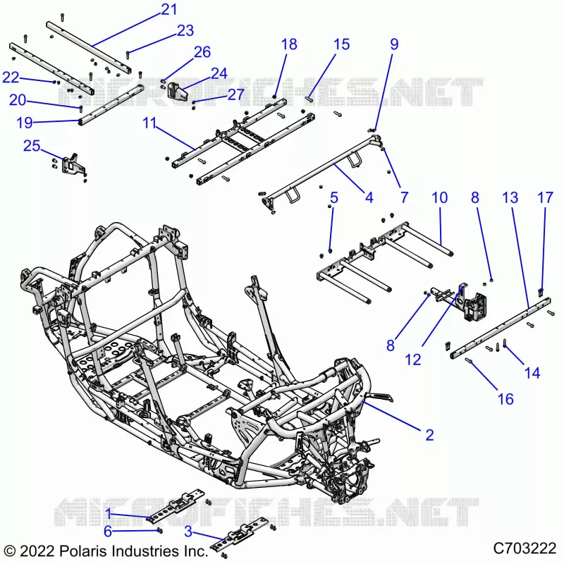 CHASSIS, MAIN CADRE