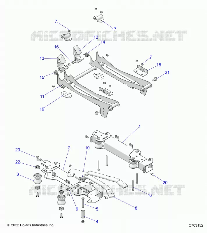 SIEGE MOUNTING, DRIVER