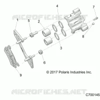 FREIN ARRIERE CALIPER