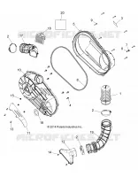 DRIVE TRAIN, COUVERCLE D'EMBRAYAGE AND DUCTING