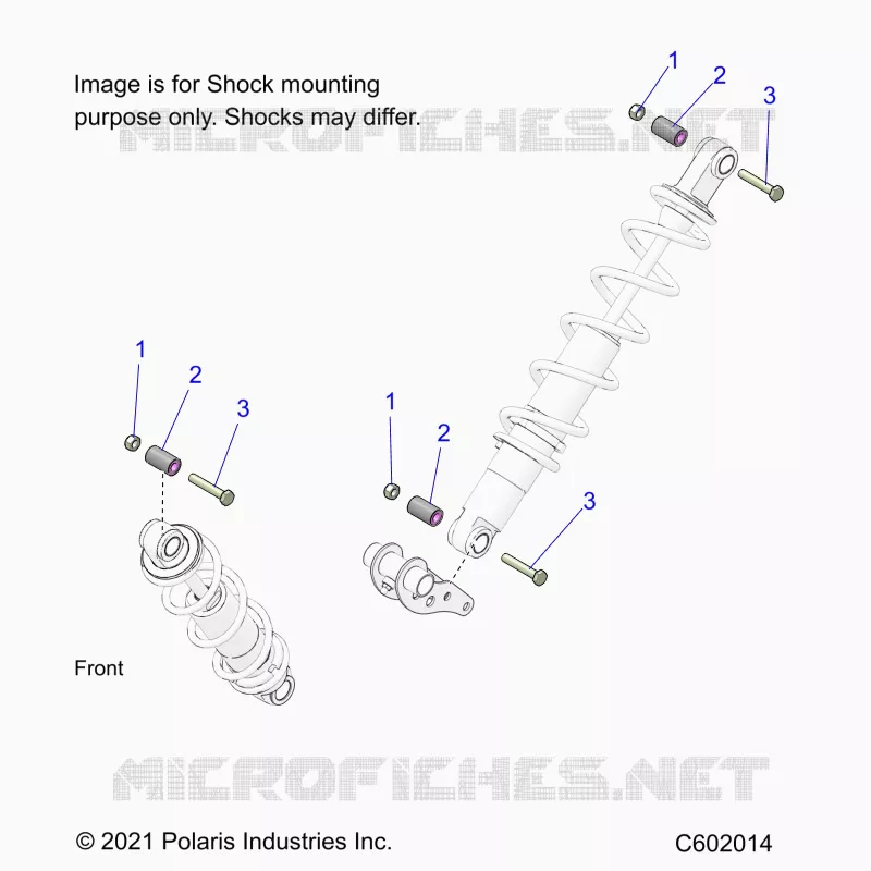 SUSPENSION, SUPPORT AMORTISSEUR , REAR SUSP.