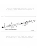 DRIVE TRAIN, HALF ARBRE DE TRANSMISSION ARRIERE