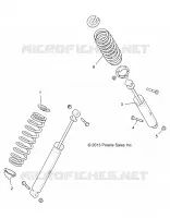 SUSPENSION ARRIERE SHOCK