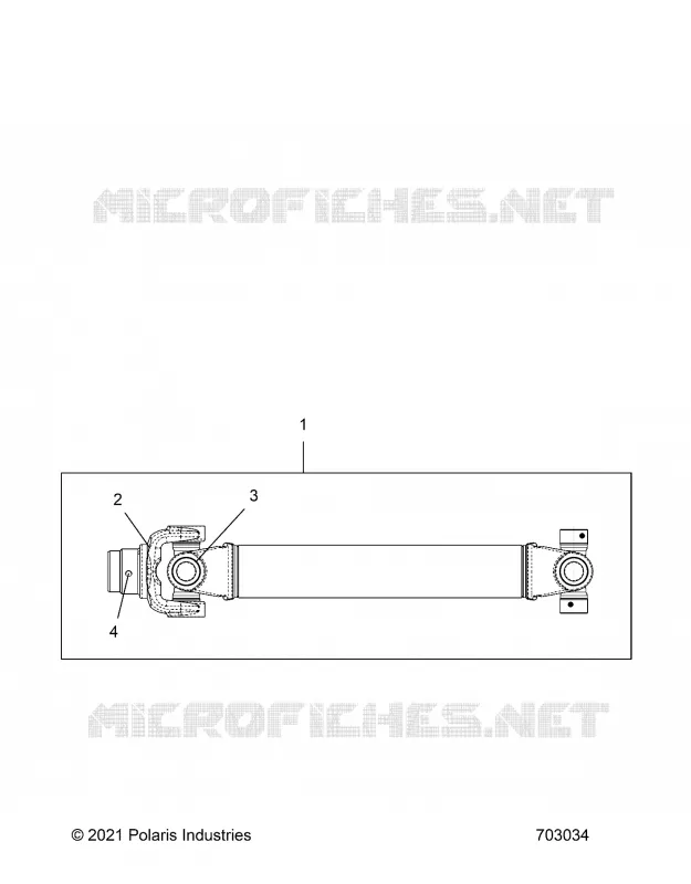 SYSTÃˆME DE TRANSMISSION, PROP SHAFT,REAR