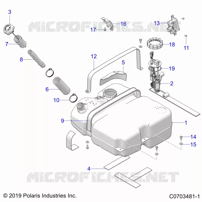 SYSTÃˆME D'ALIMENTATIONS, FUEL TANK