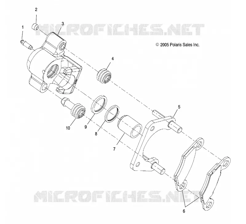 FREIN ARRIERE CALIPER