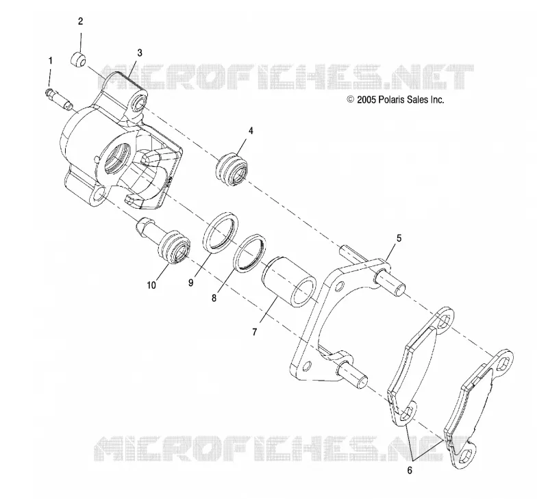 BRAKES, ETRIER DE FREIN ARRIERE