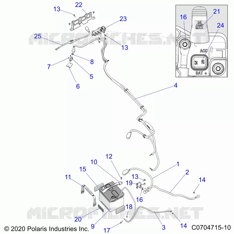 ELECTRICITE, BATTERY
