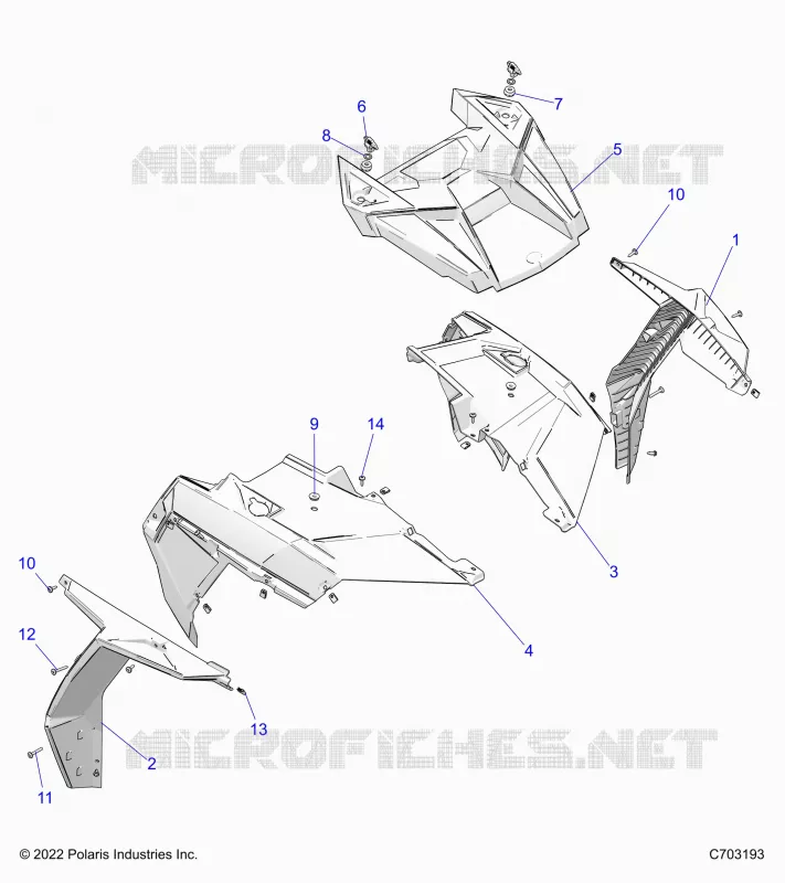 CAPOT, FRONT FENDERS AND FLAIRS