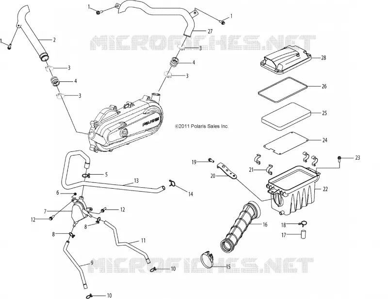 MOTEUR, PRISE D'AIR SYSTEM