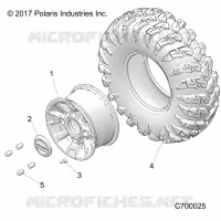 OPT, RG,MACHINED BLACK. ALUMINUM ROUE AVANTS