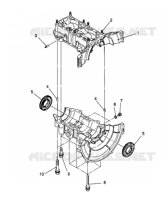 CARTERS MOTEUR ASSEMBLY LITE/0933433 and  LITE DELUXE/0933431 (4922972297028A)